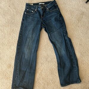 Levi's Women's Straight Leg Jeans - Dark Blue